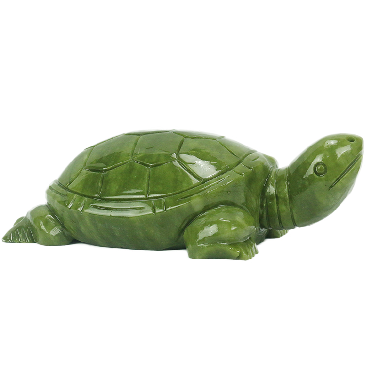 Aquarium Fish For Sale Online - Natürliche Jade/Schildkröte Skulptur/Wohndekoration/Feng Shui Ornamente/Aquarium Foyer