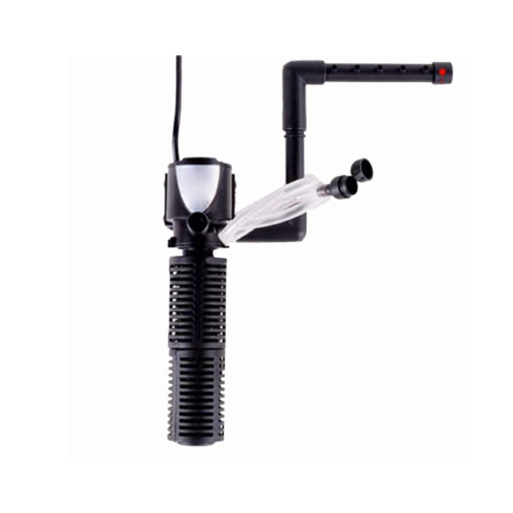 Fish Tank Filter Aquarium - 3-in-1 tragbare, leise Aquarium-Wasserpumpe mit internem