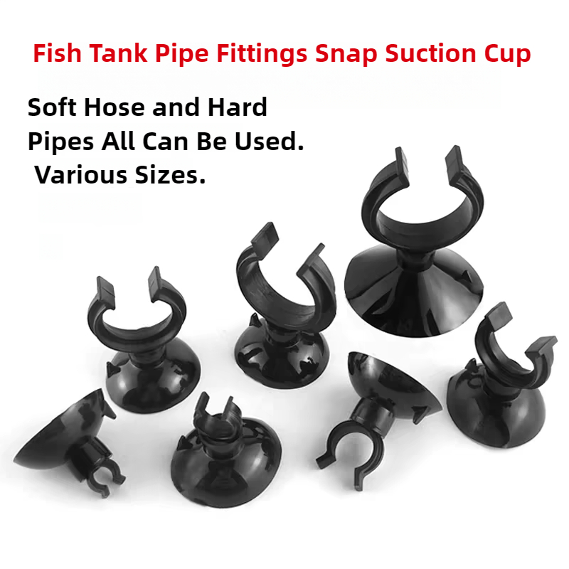 Aquarium Fish Black - 5/10Pcs Schwarz Aquarium Saugnapf Luft Rohr