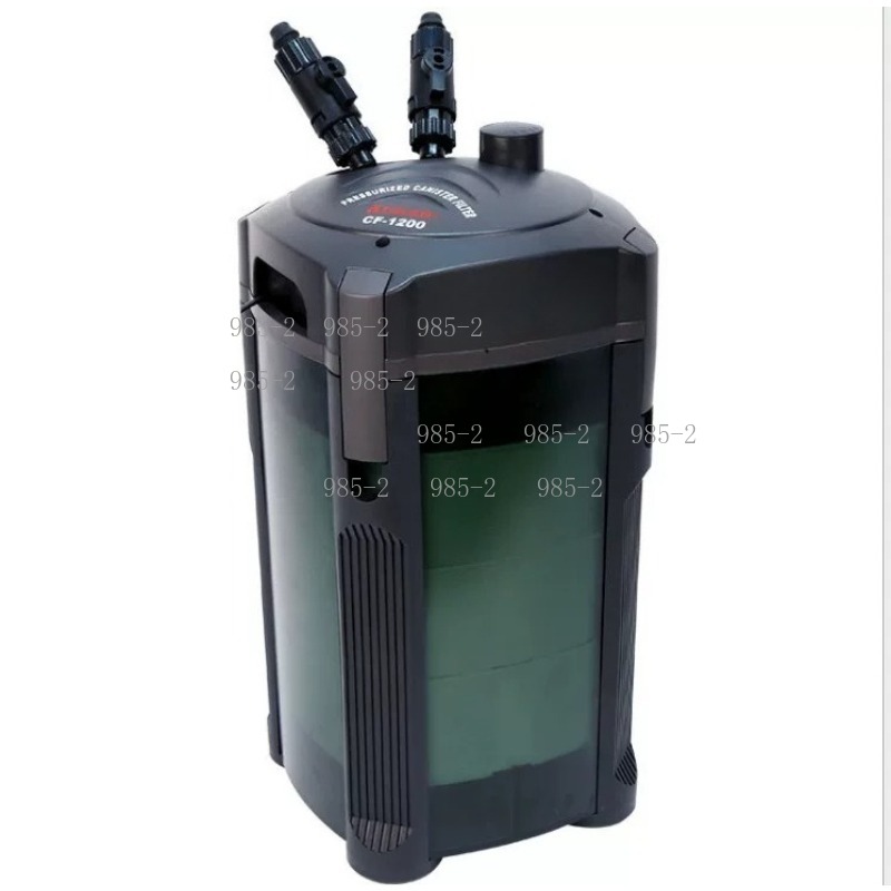 Fish Tank Filter Aquarium - Ultra-Leiser Aquarium-Außenfilter CF1200 Externer Fischbeckenfilter