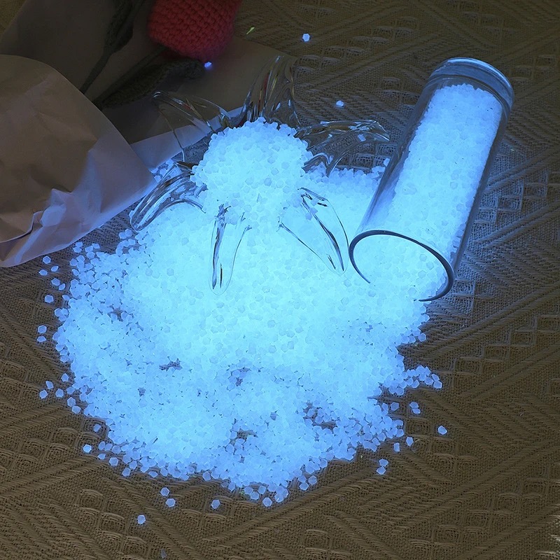 Aquarium Fish That Glow In The Dark - 1000 Stück 3–5 mm leuchtender Sand,