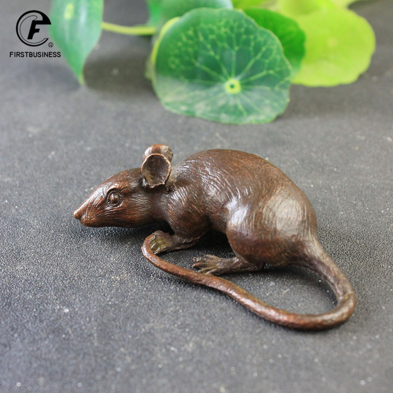 Aquarium Fish For Sale Online - Schwere Messing GROßE Ratte Maus Figuren