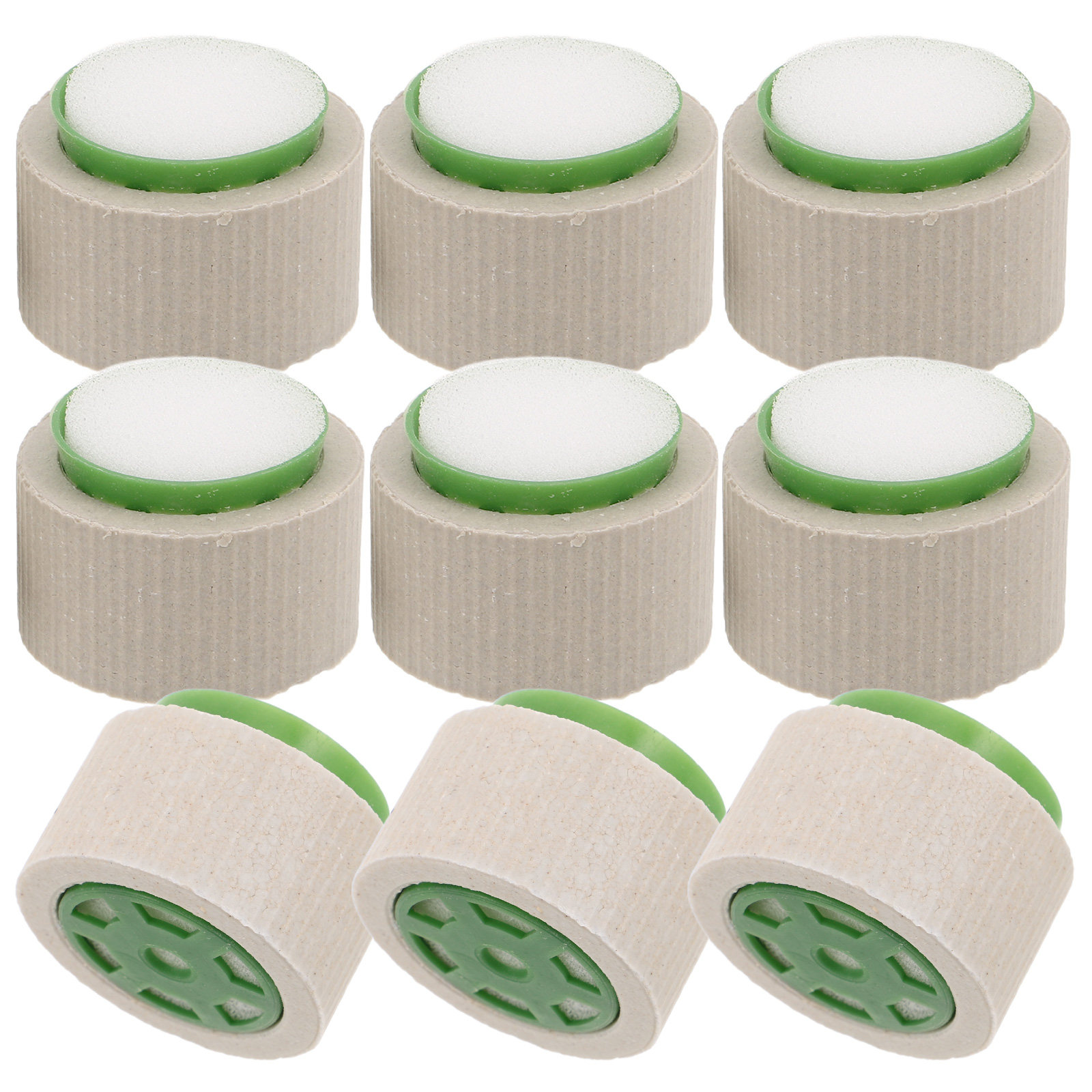 Aquarium Fish For Sale Online - 9-teiliges Set Keramik-Pflanzenhalter mit Fixierringen gegen