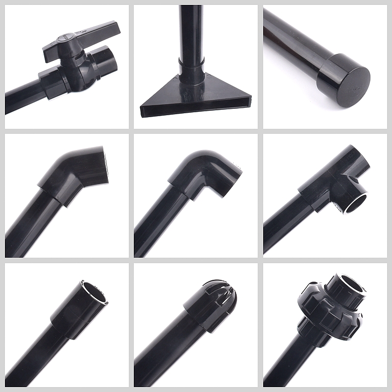 20-50mm Schwarz UPVC Rohr Ansc – Aquarium Fish Black Bewertung und Preis