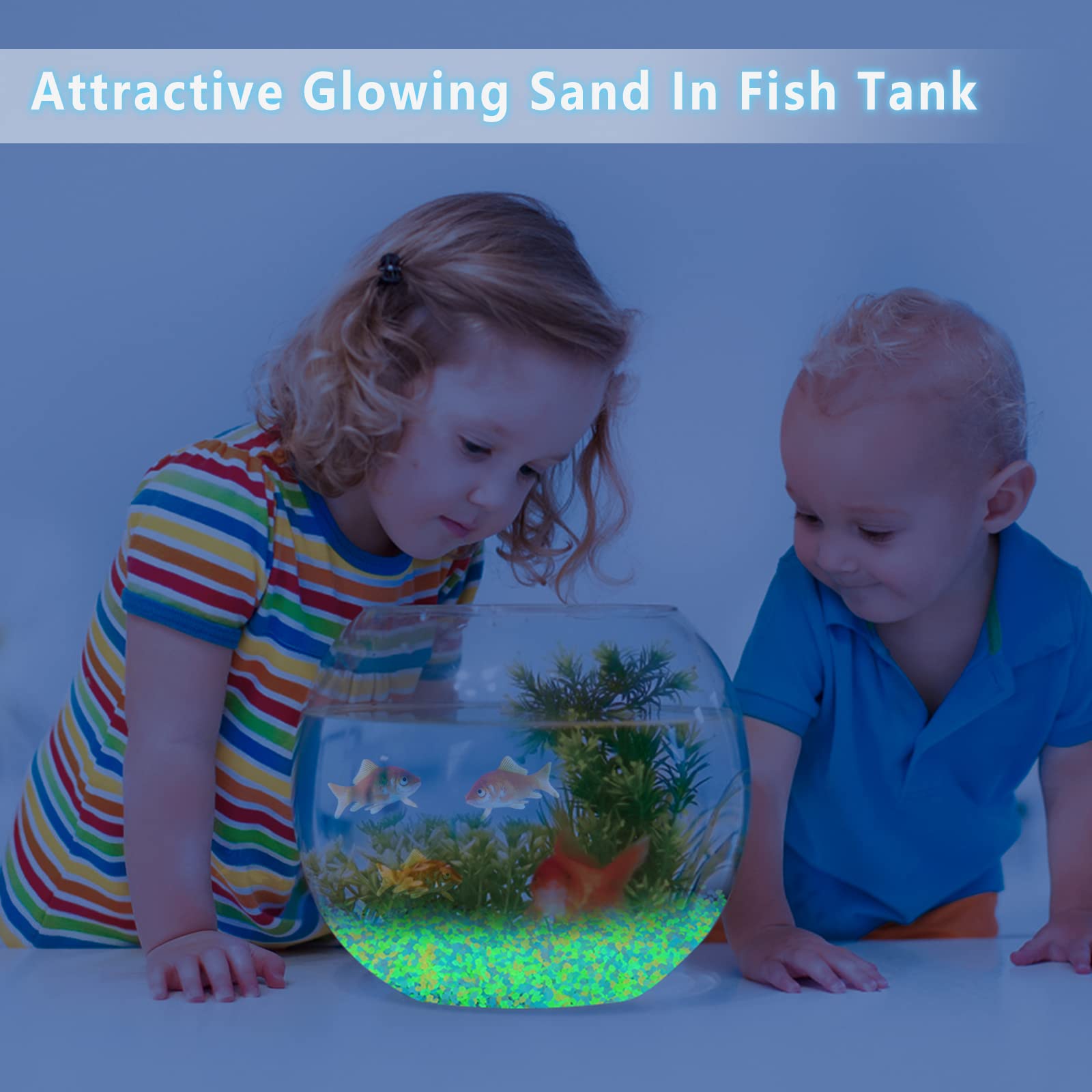 1000 Stücke Leuchtenden Sand G – Aquarium Fish That Glow In The Dark Bewertung und Preis