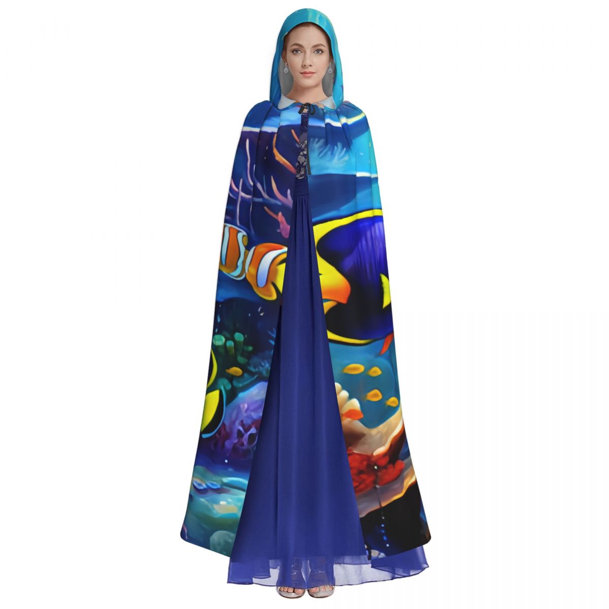Unisex Hexenparty Wende-Umhang – Aquarium Queen Fish Bewertung und Preis