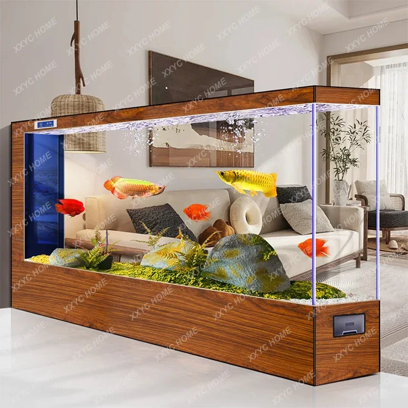 WWSuper großes, vom Boden bis  – Live Fish Aquarium Bewertung und Preis