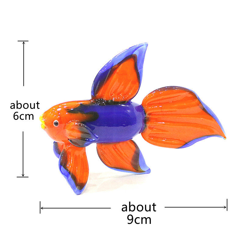 Orange Murano Glas tropische F – Live Fish Aquarium Bewertung und Preis