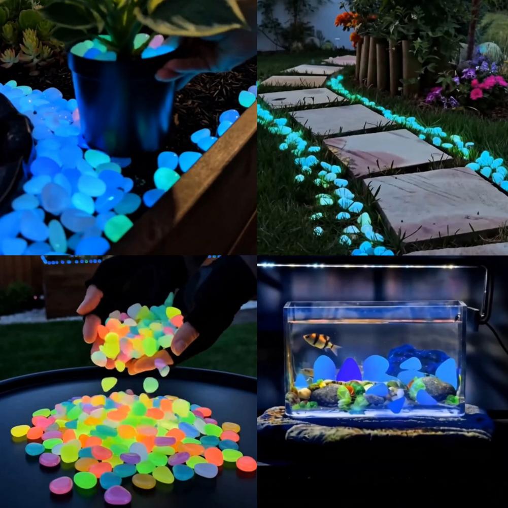 Leuchtende Harz-Kieselsteine f – Aquarium Fish That Glow In The Dark Bewertung und Preis