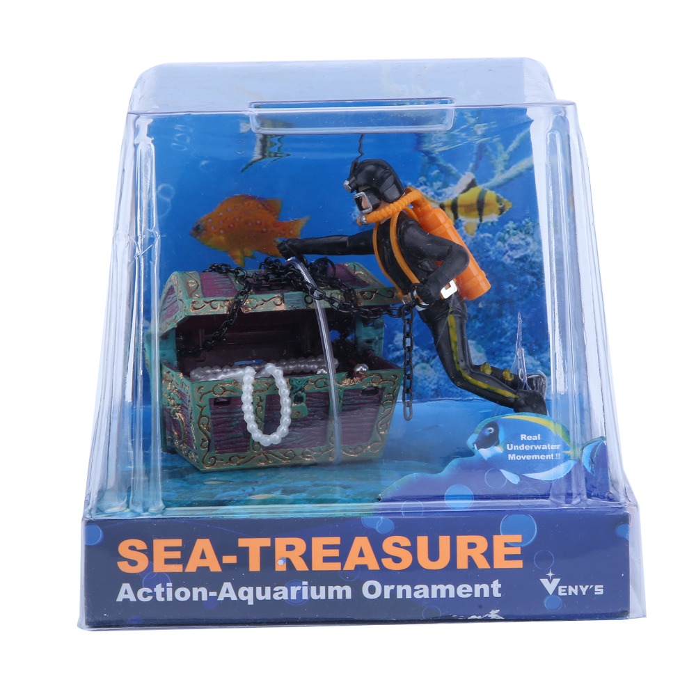 Harz-Aquarium-Ornament Luftbet – Aquarium Fish Black Bewertung und Preis