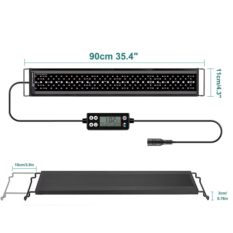 SIROKA SRK-YFT 90 cm Vollspekt – Aquarium Fish Light Bewertung und Preis