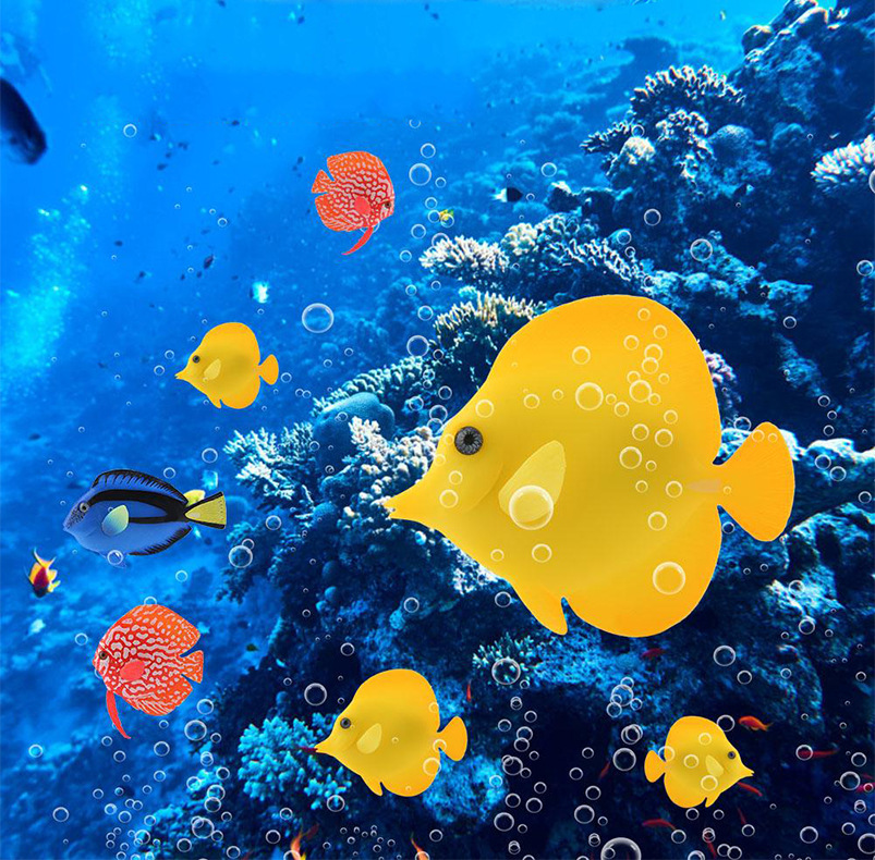 Im Dunkeln Leuchtende Silikon- – Aquarium Fish That Glow In The Dark Bewertung und Preis