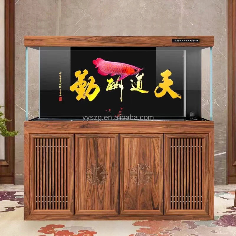 Maßgefertigtes Luxus-Glas-Wand – Live Fish Aquarium Bewertung und Preis