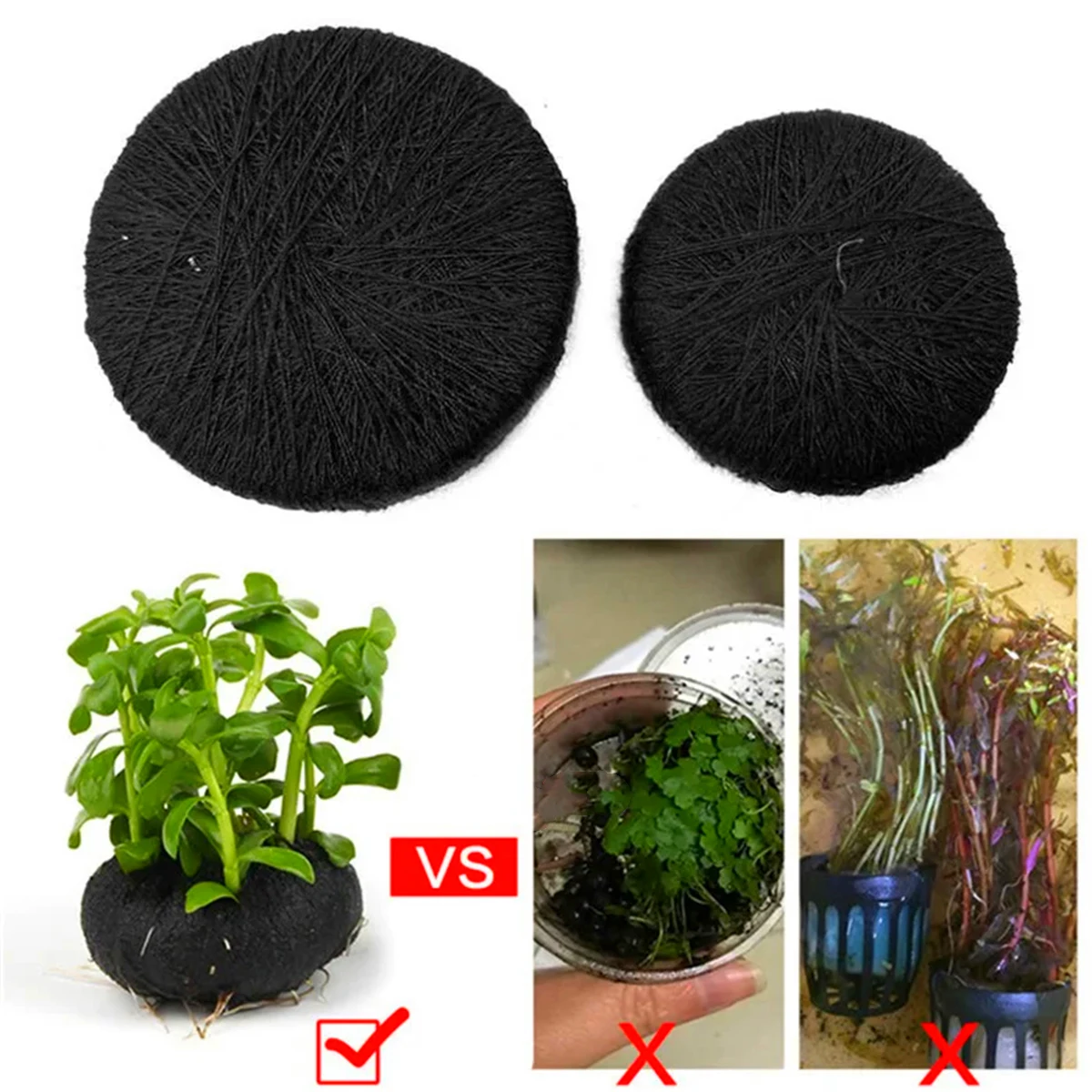 5Pcs Schwarz Aquarium Wasser G – Aquarium Fish Black Bewertung und Preis