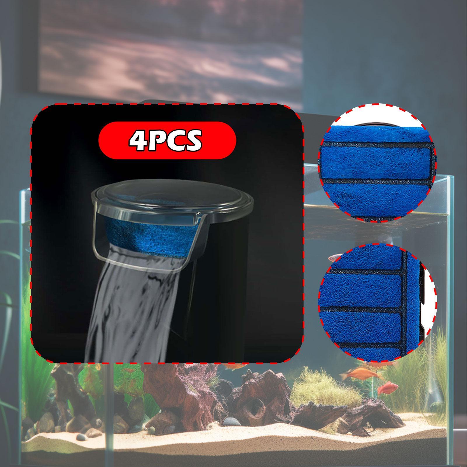 4 Stück Tankfilterkartuschen,  – Fish Tank Filter Aquarium Bewertung und Preis